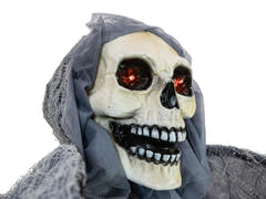 Halloween-figur mørkets engel, animeret, 175 cm