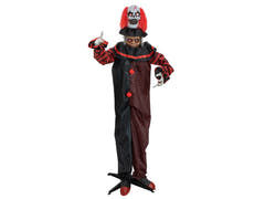 Halloween-figur pop-up-klovn, animeret, 170 cm