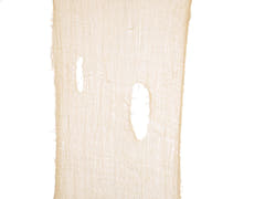 Halloween dekorationsstof, grovmasket, beige, 75x300 cm