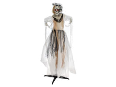 Halloween-figur brud, animeret, 170 cm