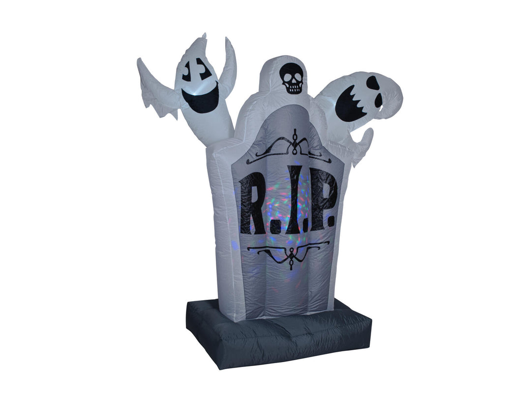 Halloween oppustelig figur gravsten, 183 cm