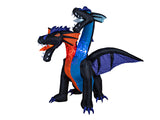 Halloween oppustelig figur drage, 198 cm