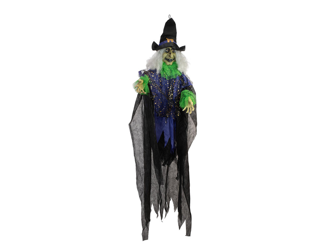 Halloween-figur heksen Lisbeth, 200 cm