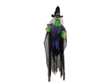 Halloween-figur heksen Lisbeth, 200 cm