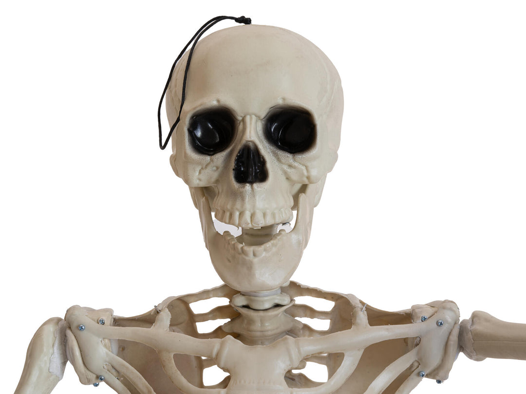 Halloween-skelet, stående, 150 cm