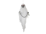 Halloweenfigur spöket Peter, animerad, 90 cm