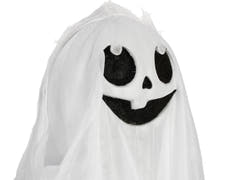 Halloweenfigur spöket Peter, animerad, 90 cm