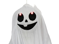 Halloweenfigur spöket Peter, animerad, 90 cm