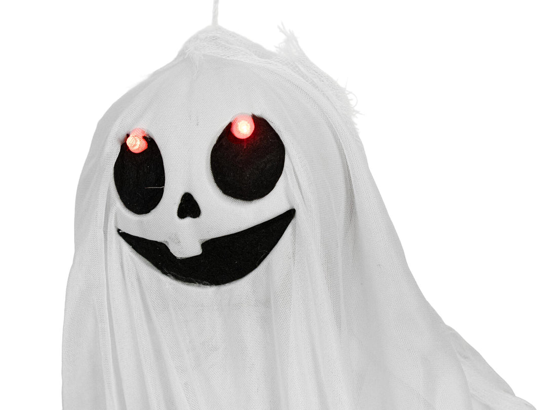 Halloweenfigur spöket Peter, animerad, 90 cm