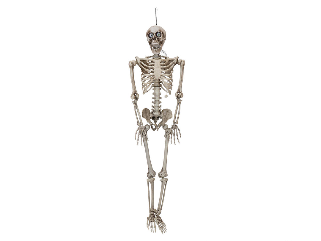 Halloweenfigur skelett, formbart, animerat, 160 cm