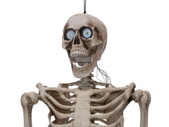 Halloweenfigur skelett, formbart, animerat, 160 cm