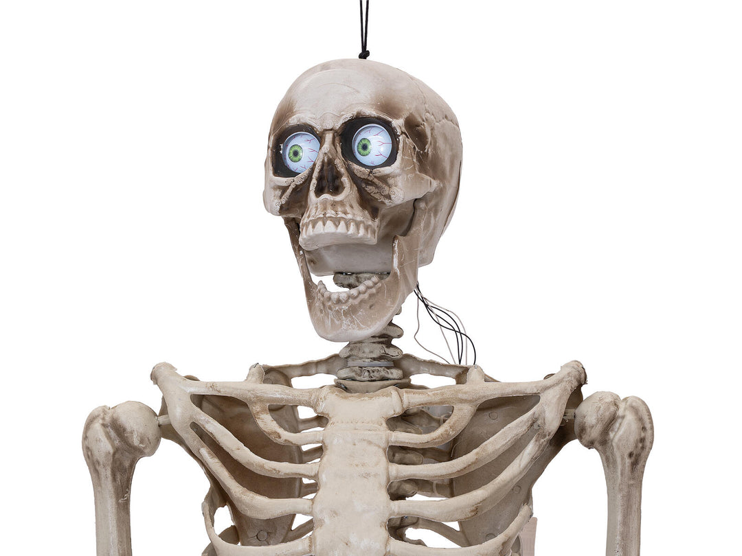 Halloweenfigur skelett, formbart, animerat, 160 cm