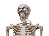 Halloweenfigur skelett, formbart, animerat, 160 cm