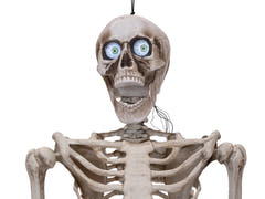 Halloweenfigur skelett, formbart, animerat, 160 cm