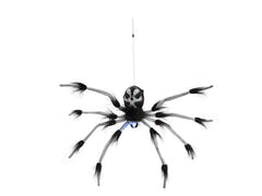 Halloween nedfirande spindel, animerad, 60 cm