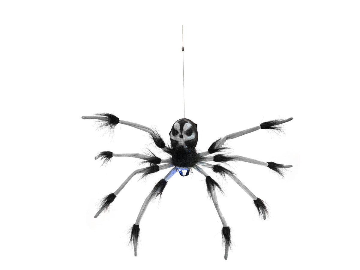Halloween nedfirande spindel, animerad, 60 cm