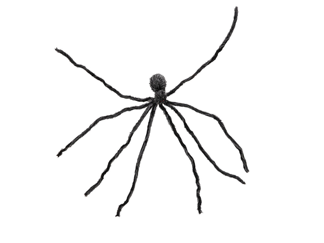 Halloween jättespindel, grå, 230 cm
