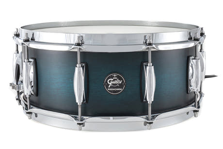 Gretsch Renown Maple virveltrumma 14" x 5,5", Satin Antique Blue Burst