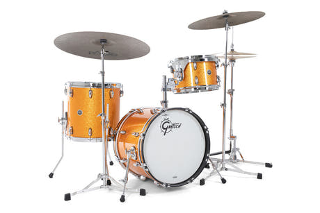 Gretsch USA Brooklyn bastrumma 22" x 14", Gold Sparkle
