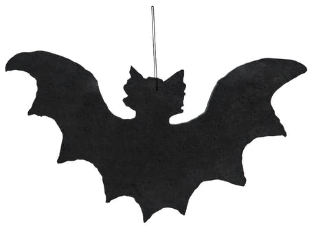 Halloween-silhuet flagermus, 60x32 cm