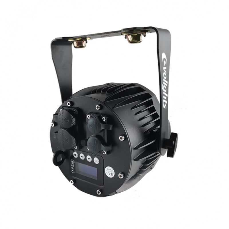 EVOLIGHTS GLACIER 7 LED PAR 7x10W RGBWA-UV IP65 utomhusscensbelysning