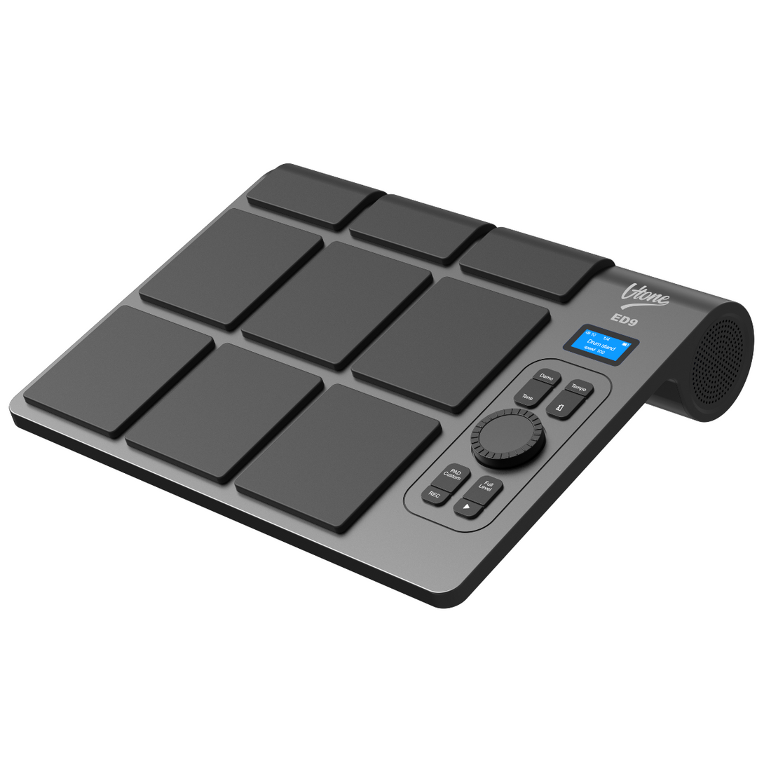 V-TONE ED9 batteridriven elektronisk trumma Pad