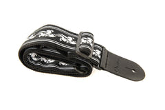Ovation Signature gitarrrem i nylon, Leaf, White/Black