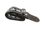 Ovation Signature gitarrrem i nylon, Leaf, White/Black