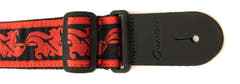 Ovation Signature gitarrrem i nylon, Ruby Red/Black