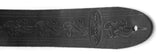 Ovation Premium gitarrrem i läder, Leaf, Black