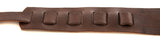 Ovation Premium gitarrrem i läder, Leaf, Chocolate