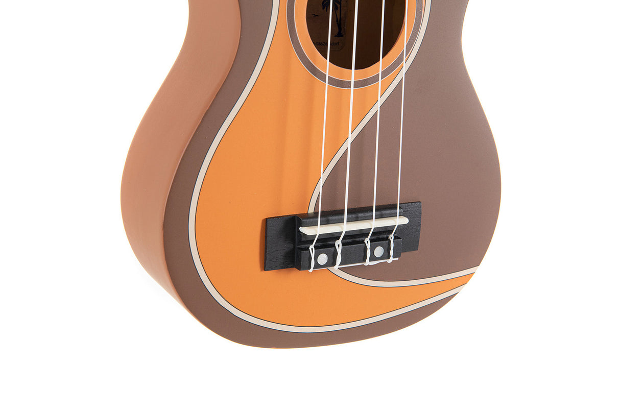 GEWA sopranukulele Manoa Surf Style - Soprano (Muddy Roads)