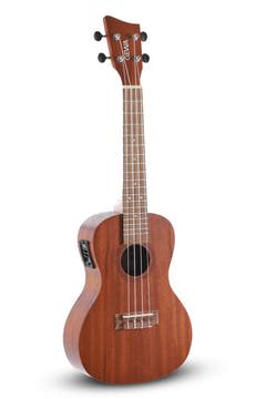 GEWA Concert Ukulele Manoa Kaleo - E-A konsert (Sapelli matt)