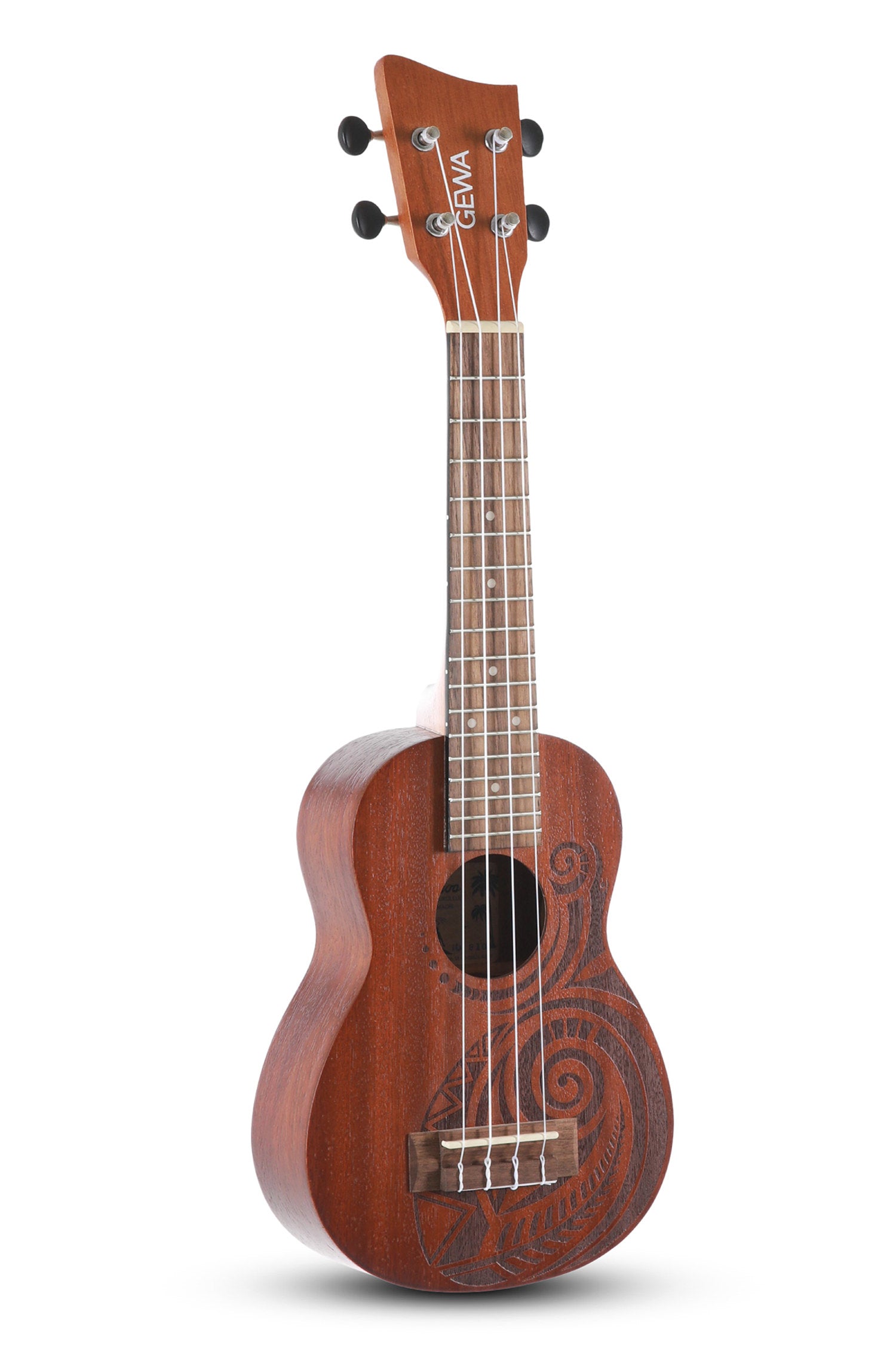 GEWA sopranukulele Manoa Tattoo - Sopran (Maori Design)