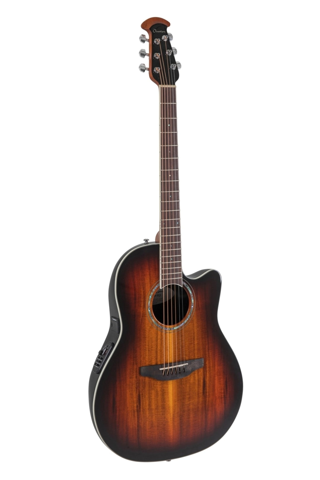 Ovation E-akustisk Gitarrer Celebrity Standard Plus supergrund - Koa Burst (CS28P-KOAB-G)