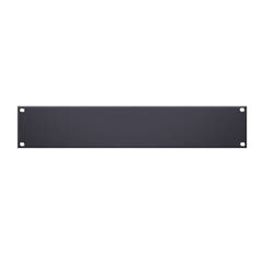 Adam Hall rackpanel i aluminium (19")