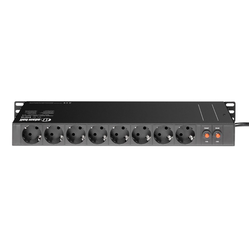 Adam Hall 19" dubbel kraftskena