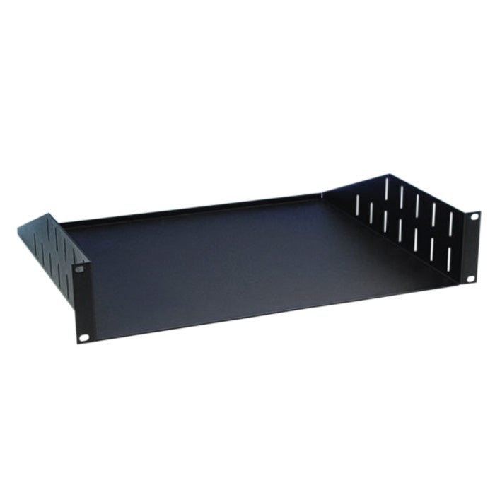 Adam Hall 87552 Rack Shelf 2 Unit (19 ", 375mm djup)