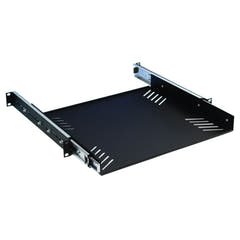 Adam Hall 87556 Rack Shelf 1 enhet med extraktion (19 ")
