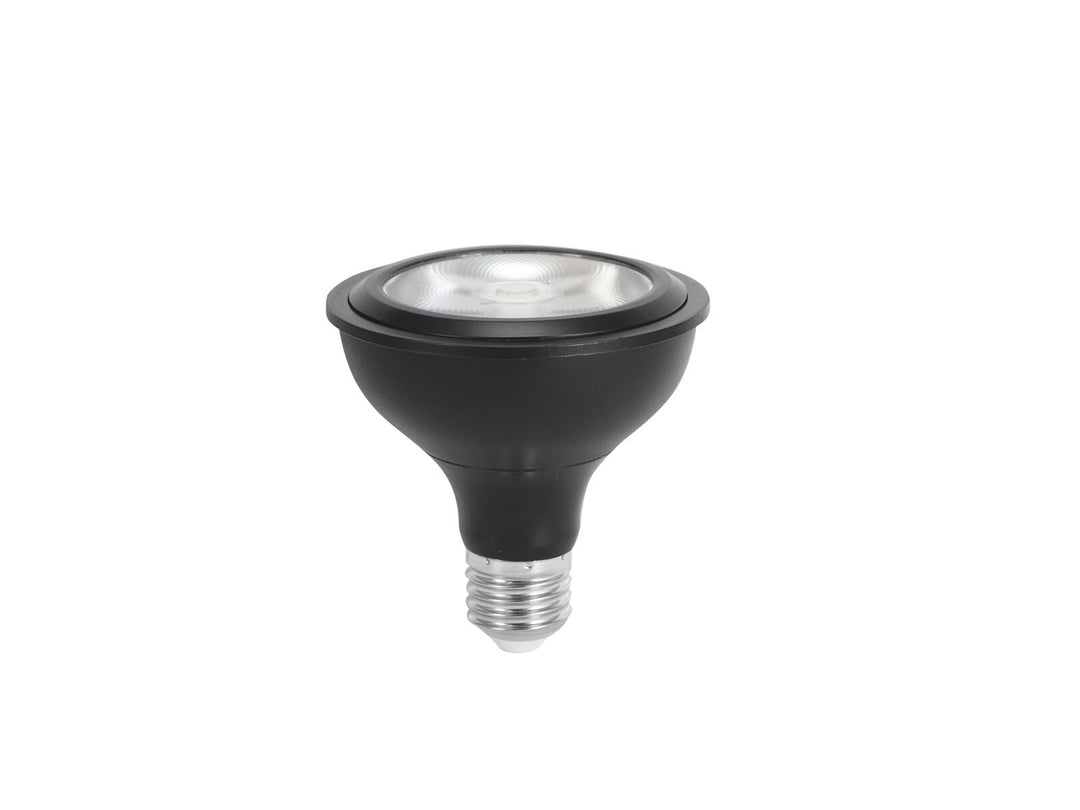 EUROLITE Set PAR-30 Spot silver + PAR-30 230V COB 12W E-27 LED 1800-3000K dim2warm
