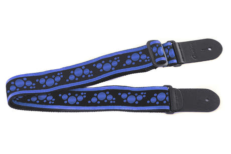 Ovation Signature gitarrrem i nylon, Multi-Soundhole, Regal Blue/Black