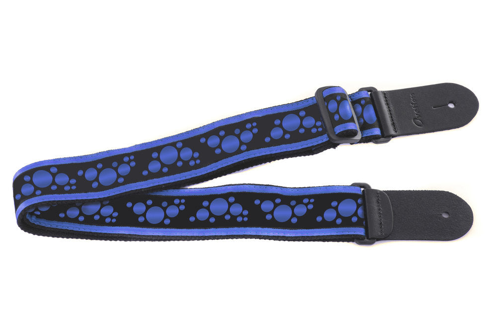Ovation Signature gitarrrem i nylon, Multi-Soundhole, Regal Blue/Black