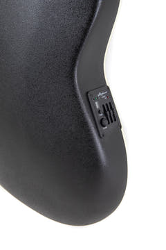 Applause E-akustisk Gitarrer AB28 Super Shallow Bowl Cutaway - svart satin (AB28-5S)