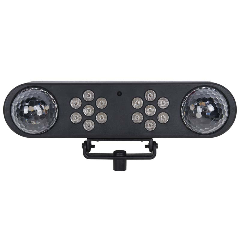 LIGHT4ME MAGIC BAR diskokulleeffekt LED PAR + stativ + fjärrkontroll