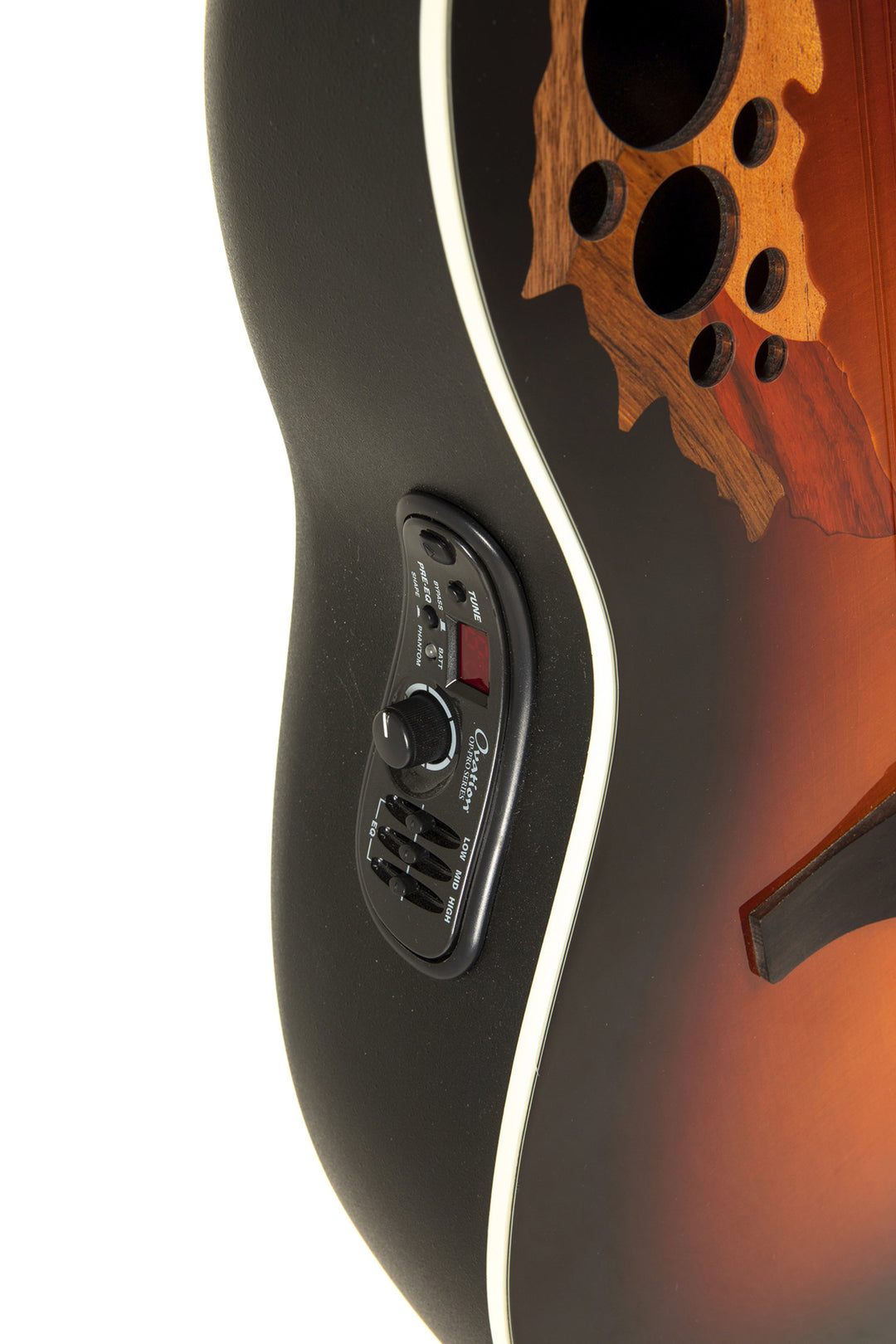 Ovation E-akustisk Gitarrer Standard Elite Deep Contour Cutaway 12-strängad - New England Burst (2758AX-NEB-G)