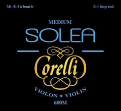 Corelli Fioler-strängar Solea - set E loop ends (600M)