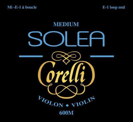 Corelli Fioler-strängar Solea - set E loop ends (600M)