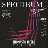 Thomastik-Infeld strängar för akustiska Gitarrer Spectrum Bronze Series - set (SB 113)