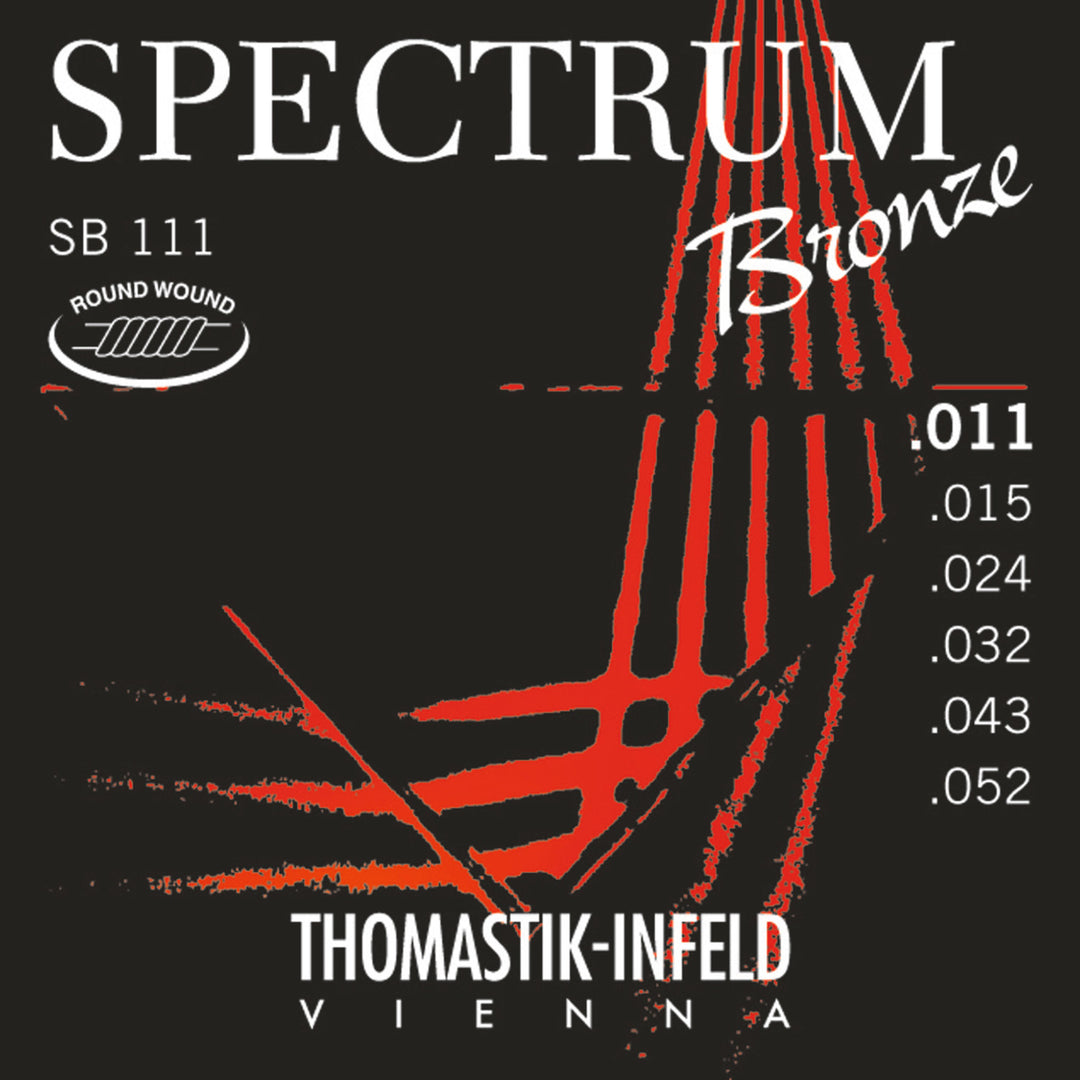 Thomastik-Infeld Strängar för akustisk gitarr Spectrum Bronze Series - Set (SB 111)