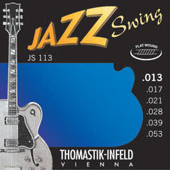 Thomastik-Infeld strängar för E-guitar Jazz Swing Series Nickel Flat Wound - set 013 flatwound (JS113)